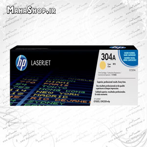 کارتریج فابریک  HP 304A YELLOW